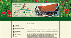 Desktop Screenshot of landhotel-krausnick.de